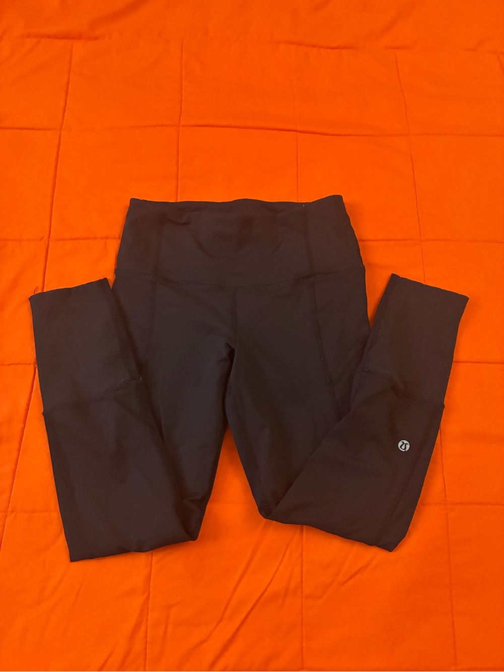 Lululemon Leggings Womens 4 Black High Rise Athletic Activewear Gym